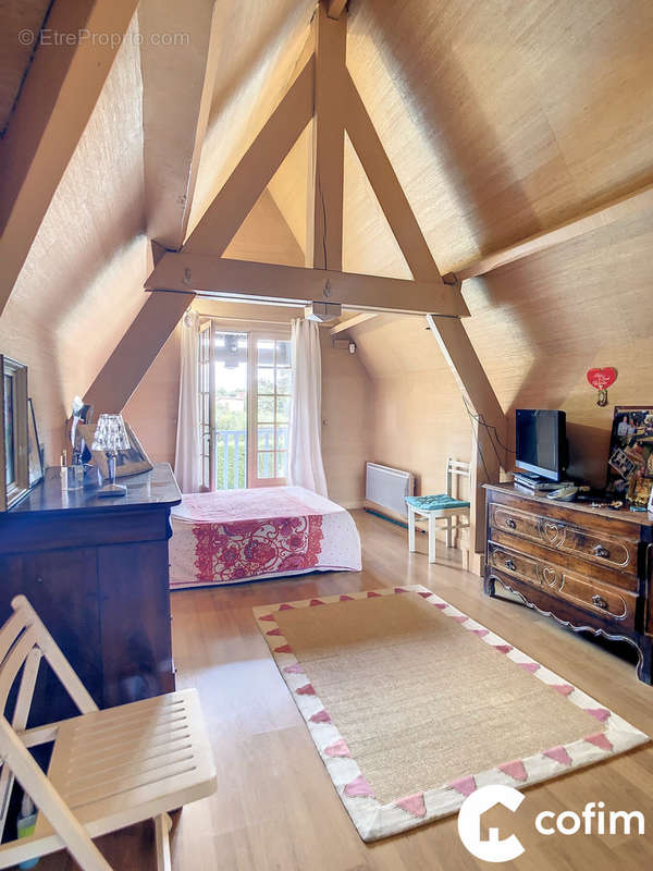 1er étage Chambre Sud avec balcon - Maison à TARBES