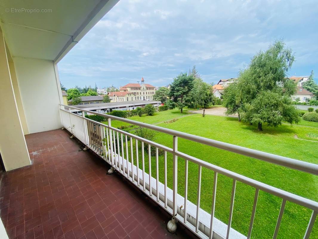 balcon  Ouest - Appartement à GAILLARD