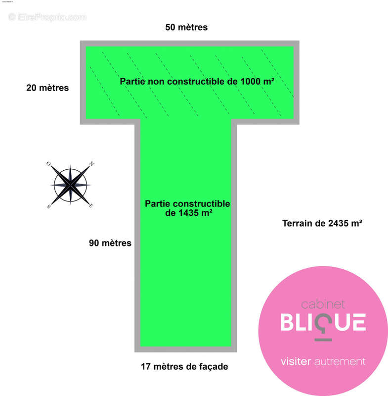 Terrain à BRIN-SUR-SEILLE