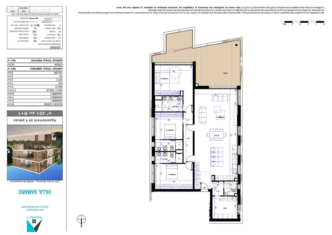 Appartement à LES ISSAMBRES