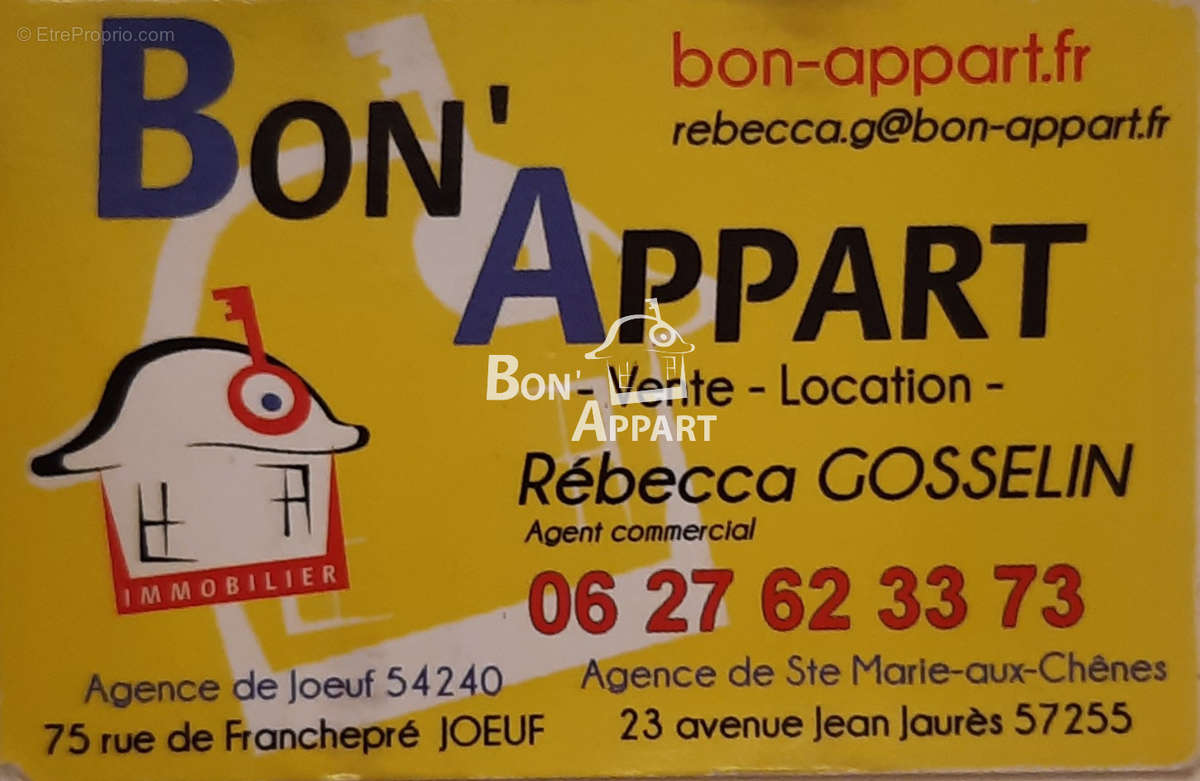 Appartement à JOEUF