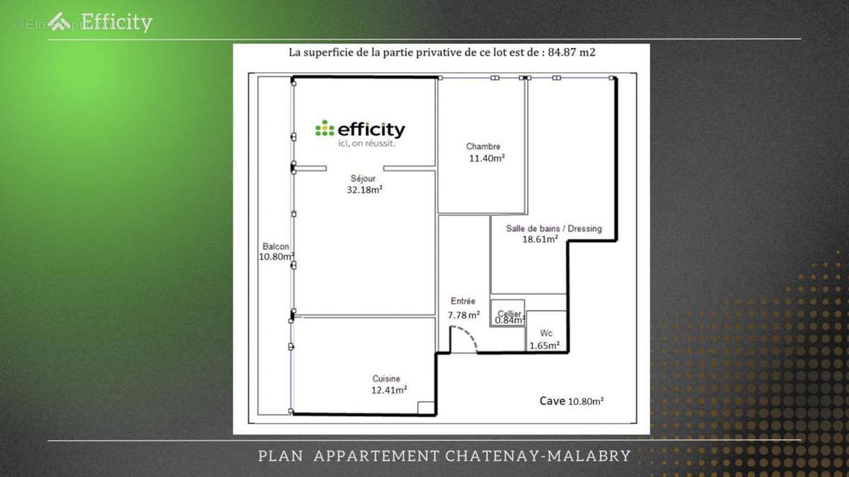 Appartement à CHATENAY-MALABRY