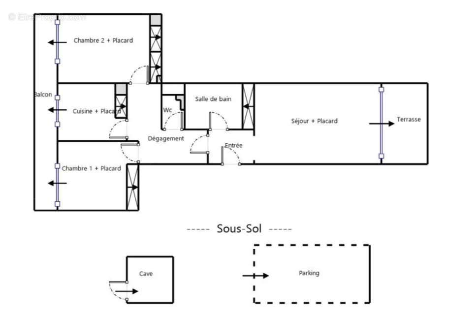 Appartement à MENTON