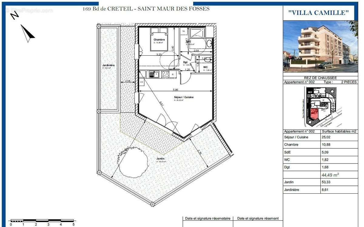 Appartement à SAINT-MAUR-DES-FOSSES