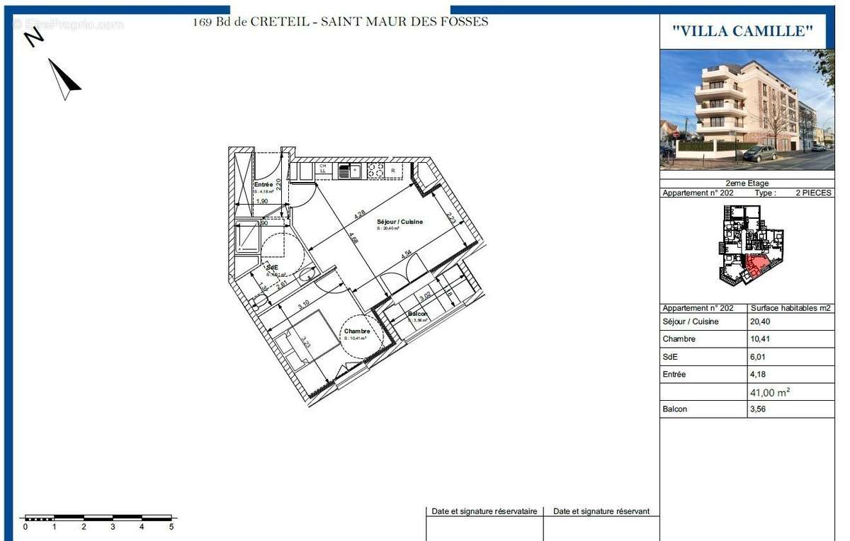 Appartement à SAINT-MAUR-DES-FOSSES