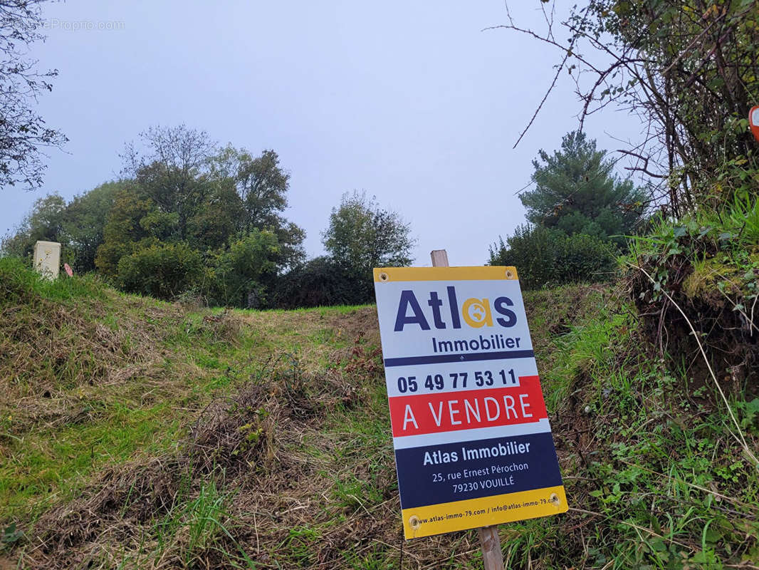 Terrain à AZAY-LE-BRULE