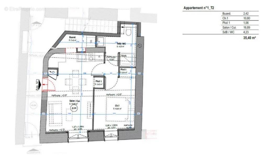 Appartement à SAINT-GENIS-LAVAL