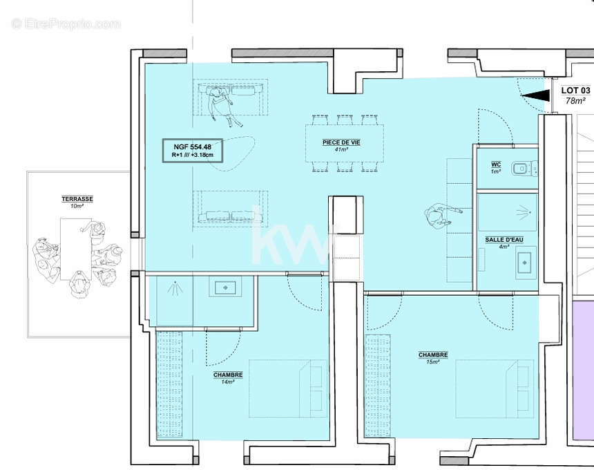 Appartement à ARCHAMPS