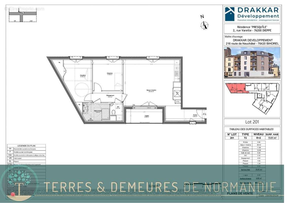 Appartement à DIEPPE