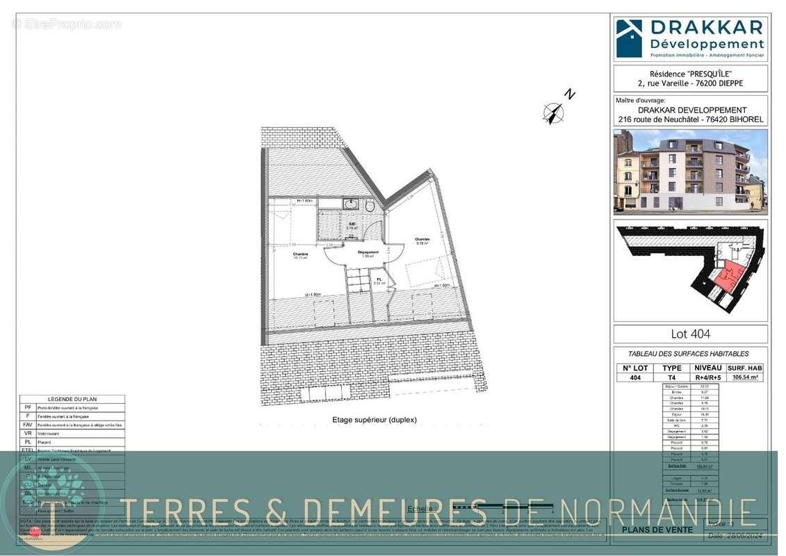 Appartement à DIEPPE