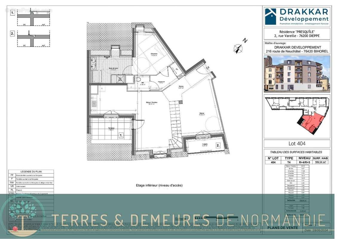 Appartement à DIEPPE