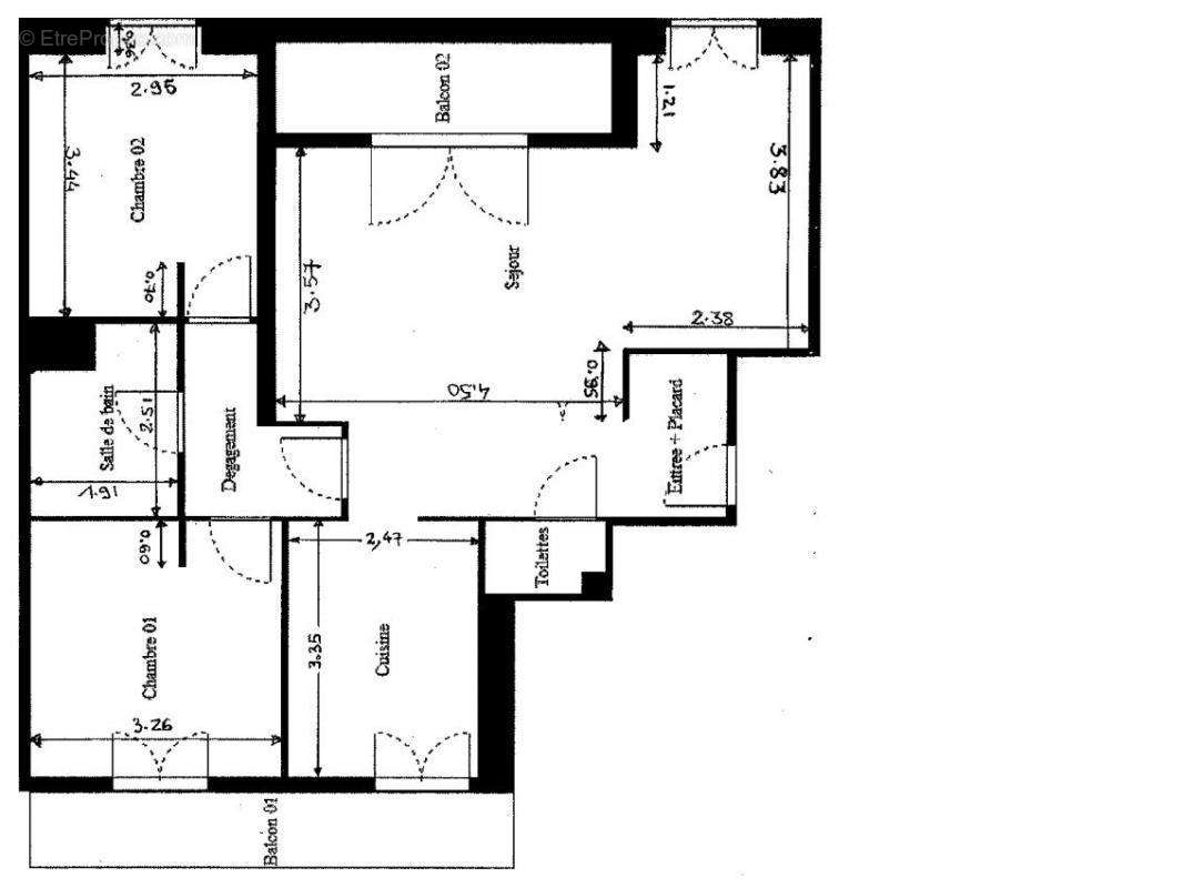 Appartement à ISSY-LES-MOULINEAUX