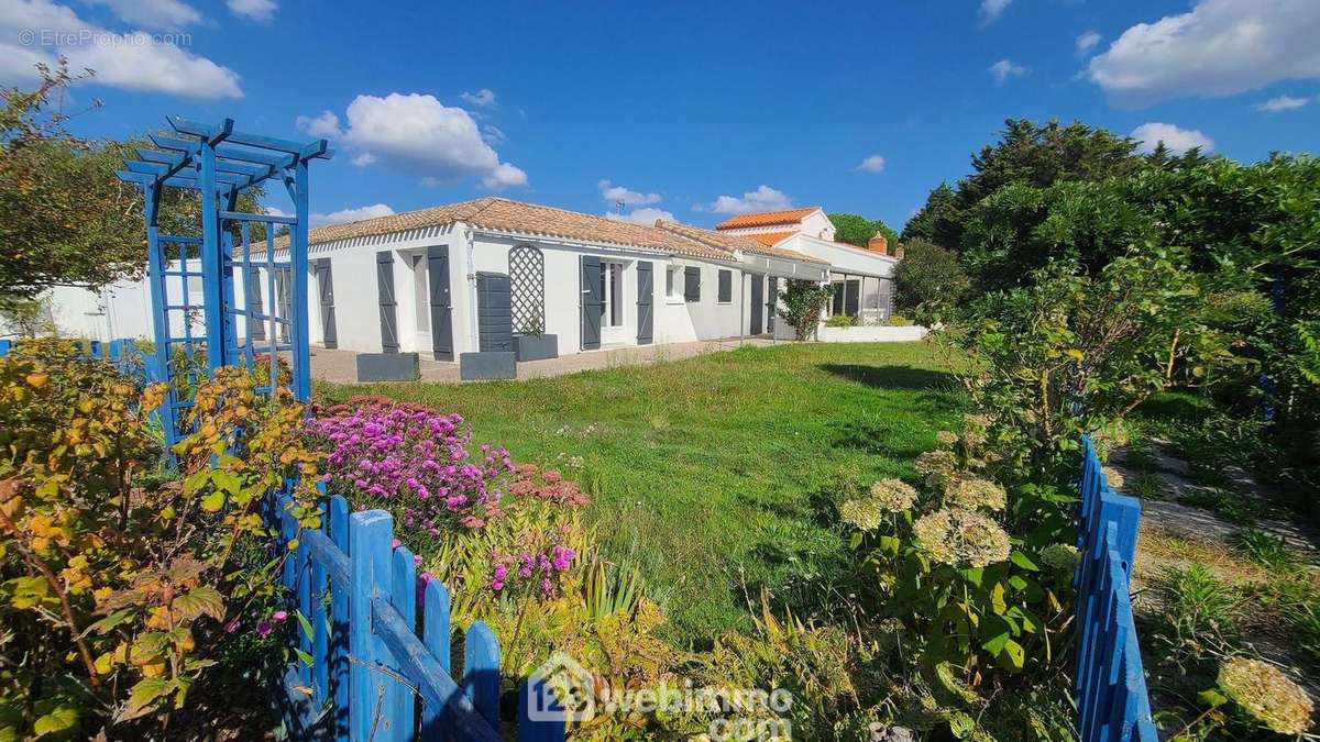 Façades Sud/Ouest - Maison à TALMONT-SAINT-HILAIRE