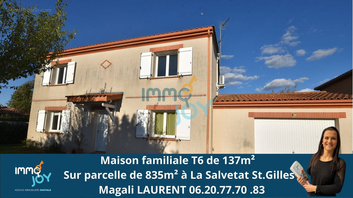 Maison à LA SALVETAT-SAINT-GILLES