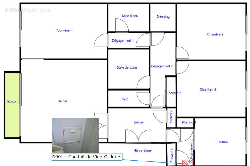 Appartement à VERSAILLES