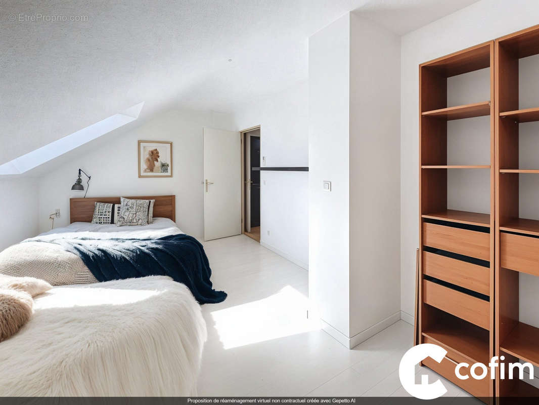 Photo non contractuelle, proposition de homestaging IA - Appartement à TARBES