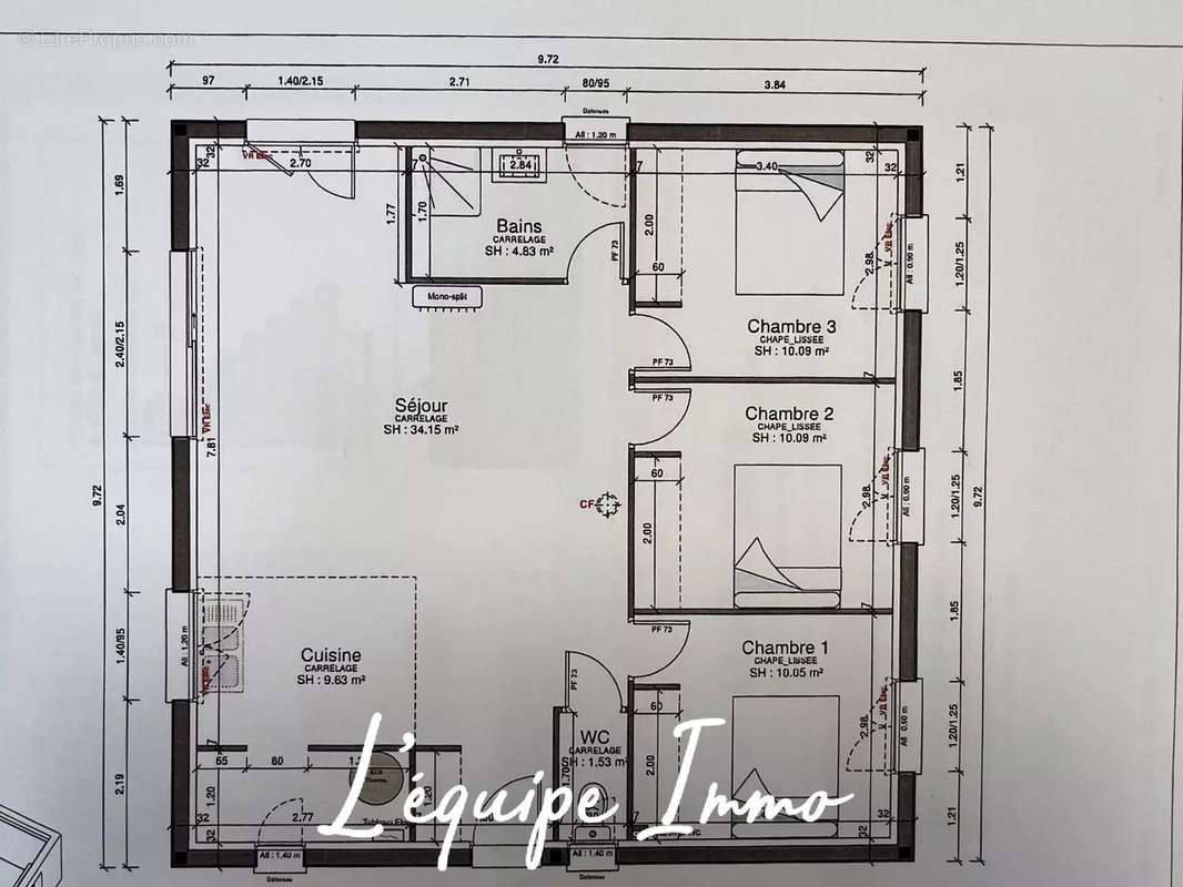 Maison à L&#039;ISLE-JOURDAIN