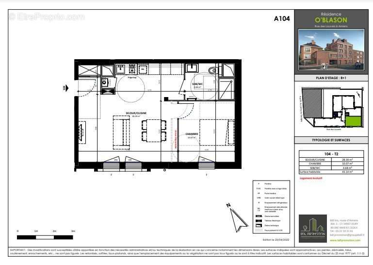 Appartement à AMIENS