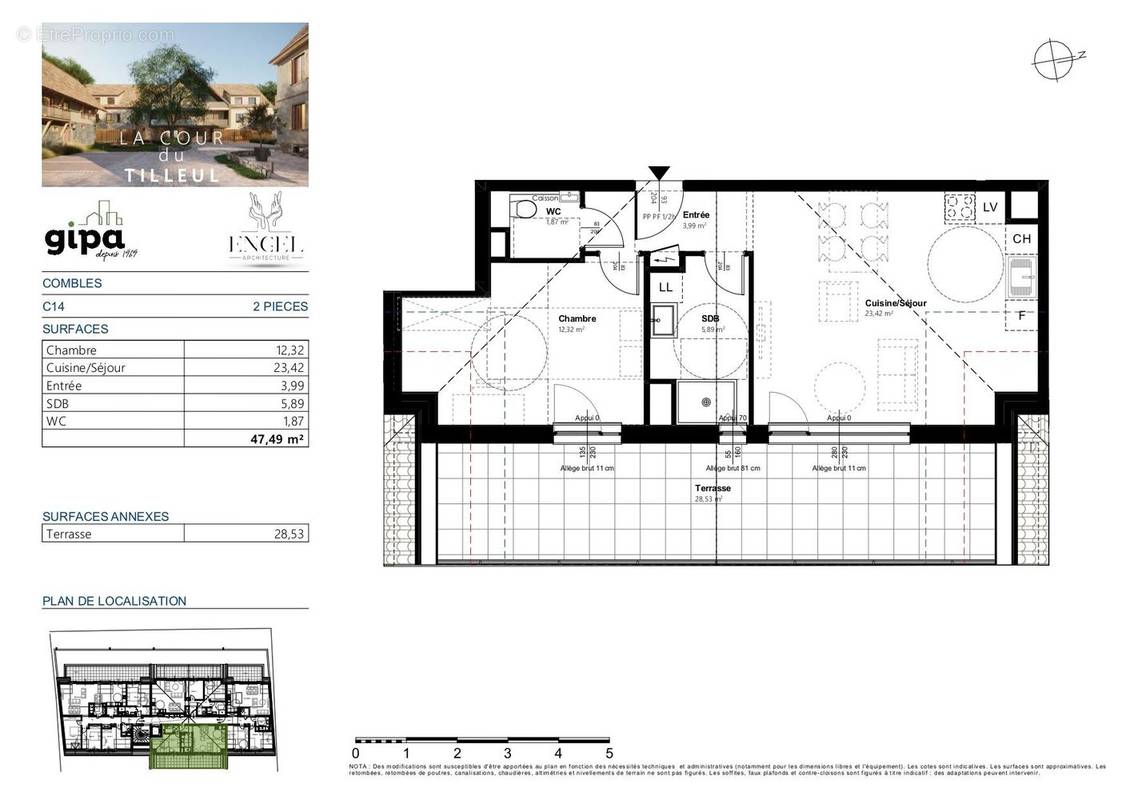 Appartement à NIEDERHAUSBERGEN