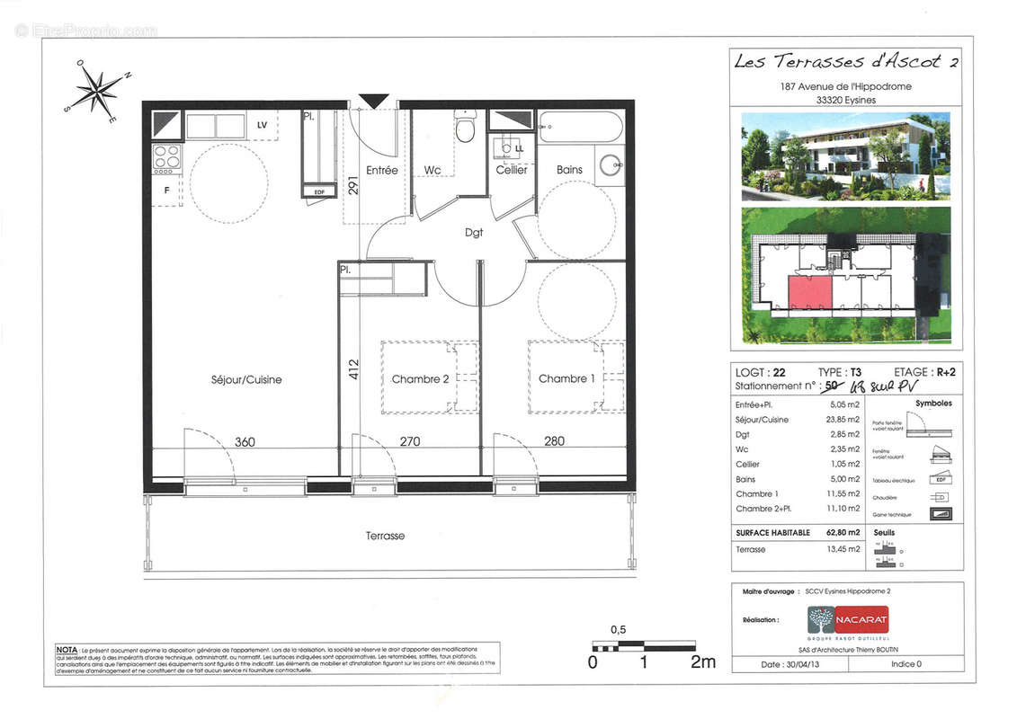 Appartement à EYSINES