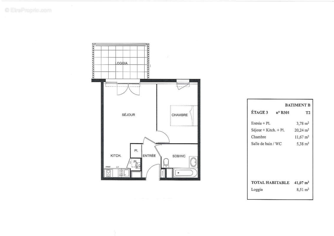 Appartement à TOURNEFEUILLE