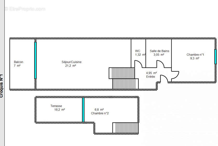 Appartement à LA GRANDE-MOTTE