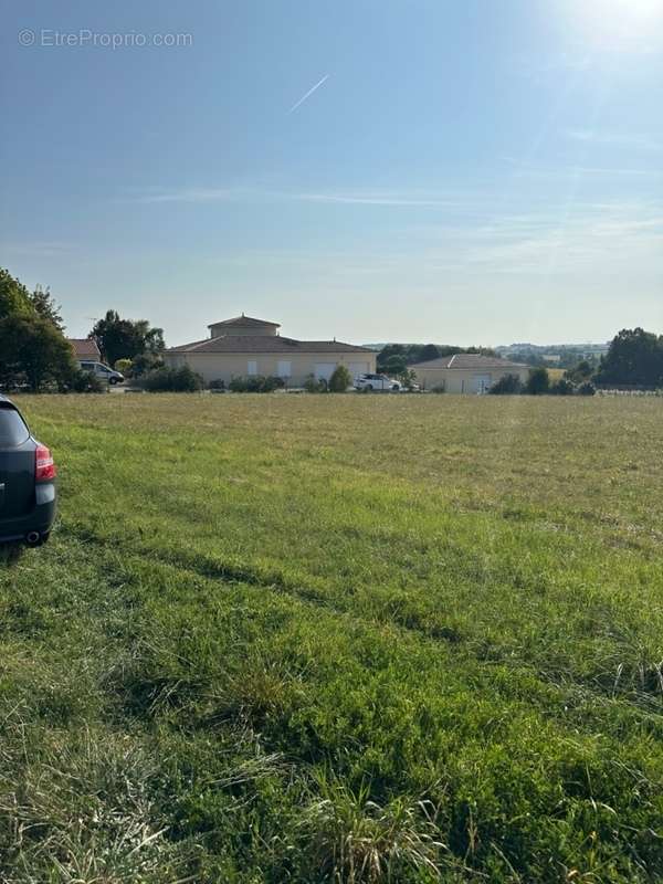 Terrain à SALLES-DE-BARBEZIEUX