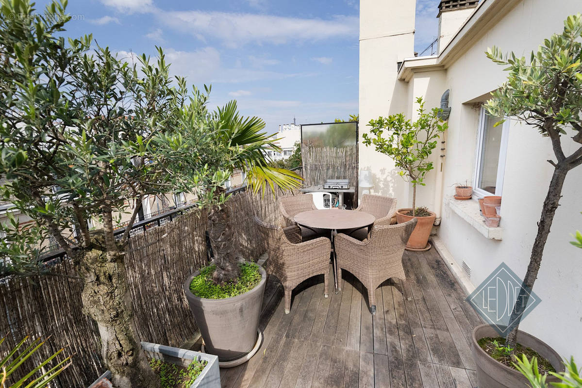 Terrasse - Appartement à PARIS-15E