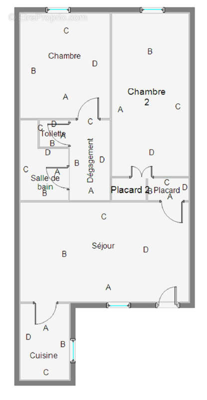 Appartement à TOURS