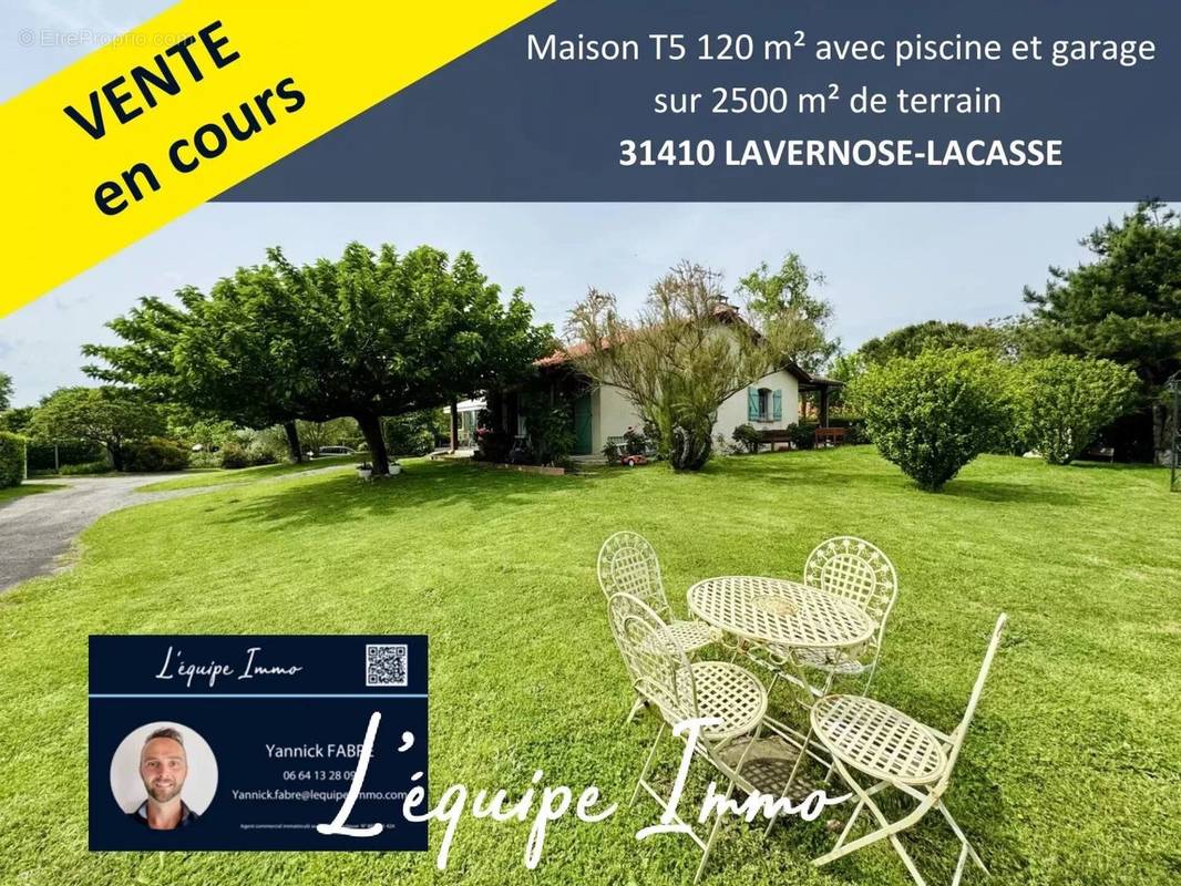 Maison à LAVERNOSE-LACASSE