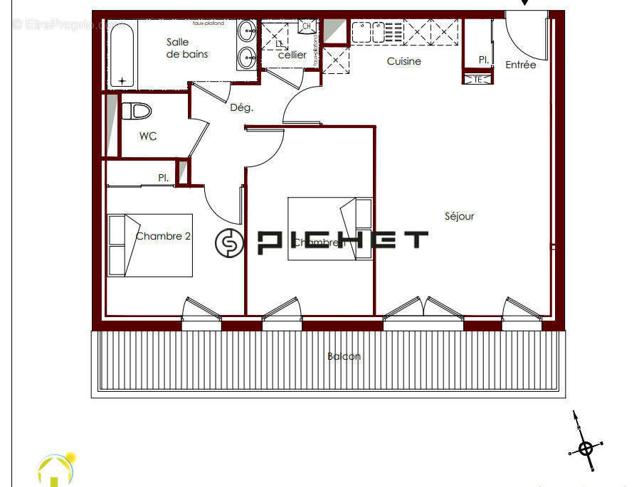 Appartement à THOUARE-SUR-LOIRE