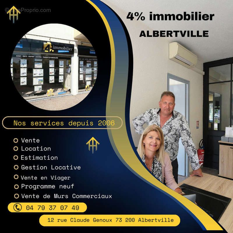 Appartement à ALBERTVILLE