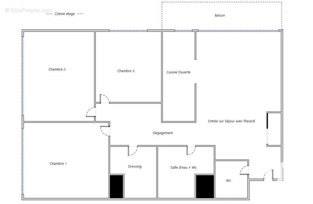 Photo 2 - Appartement à COURBEVOIE