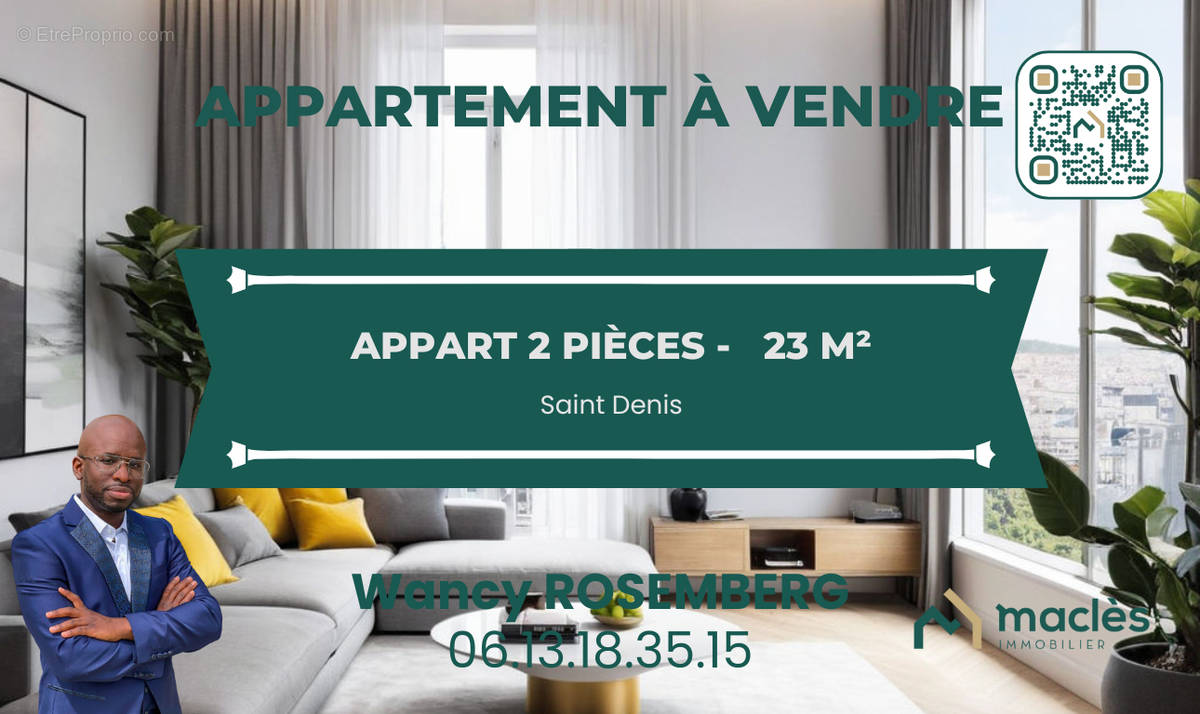 Appartement à SAINT-DENIS