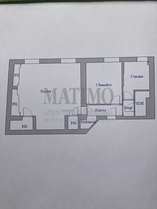 Appartement à PARIS-16E