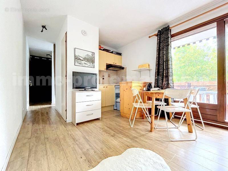 STUDIO_ARACHES_LA_FRASSE_PROCHE_GENEVE_MONTAGNE_PIED_DES_PISTES_SALON_SEJOUR_ - Appartement à ARACHES-LA-FRASSE