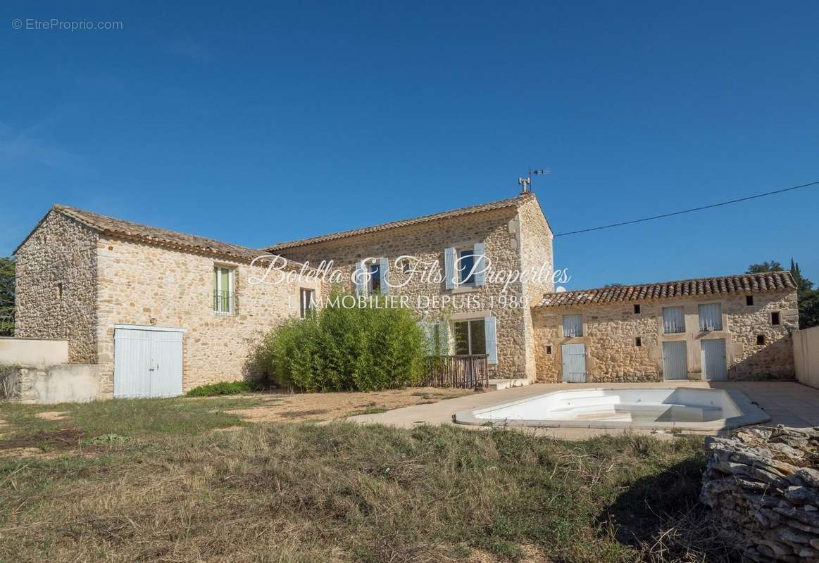 Maison à GOUDARGUES