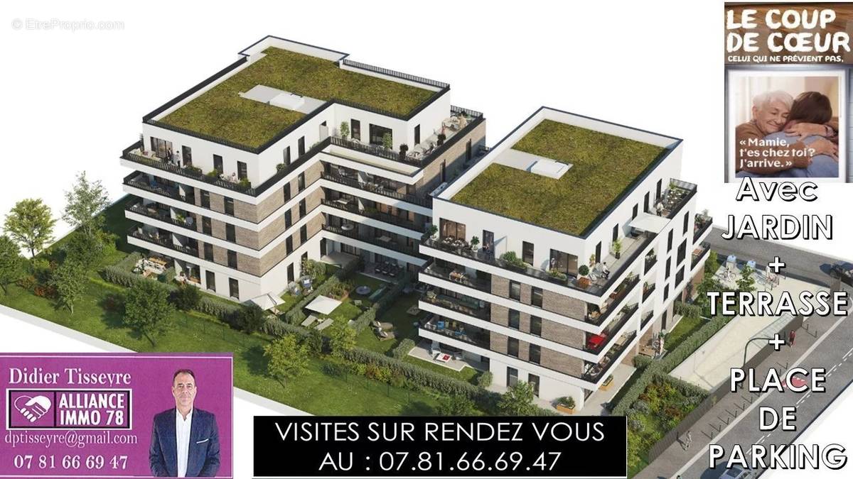 Appartement à LES CLAYES-SOUS-BOIS