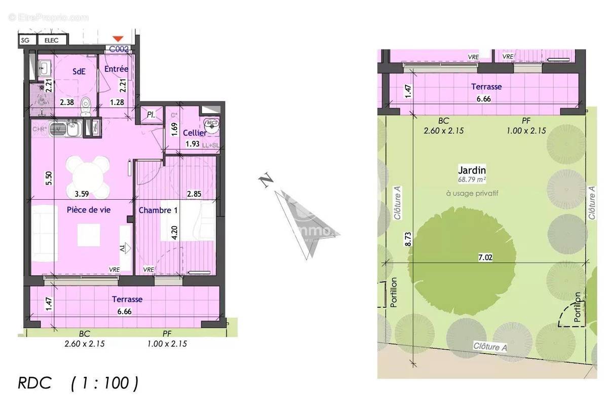 Appartement à LE LOROUX-BOTTEREAU