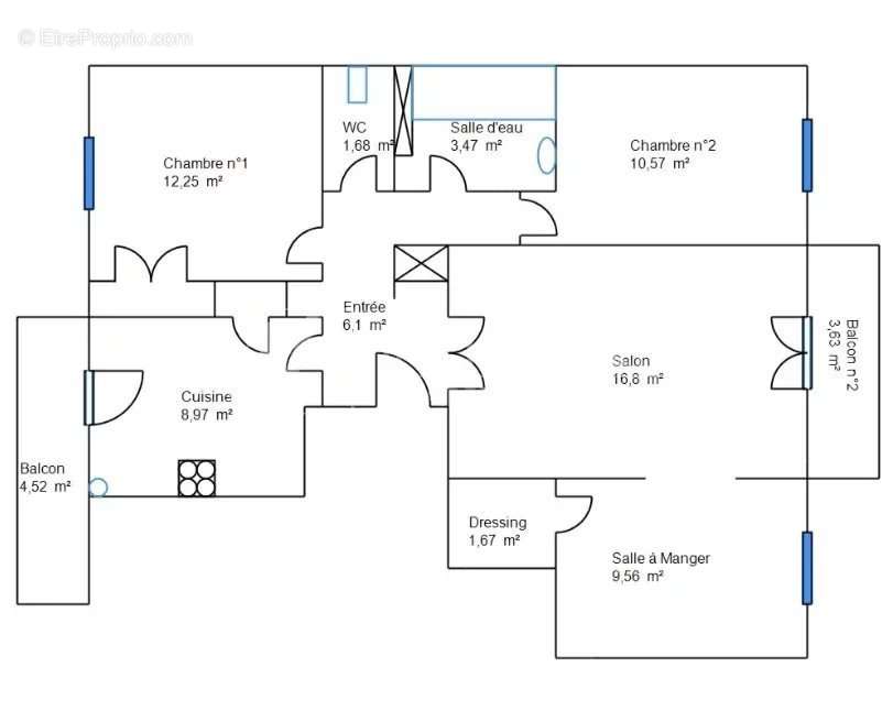 Appartement à NICE