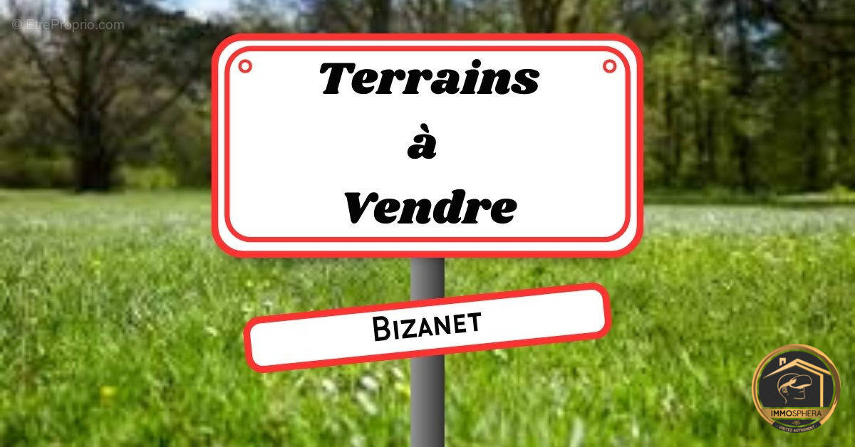 Terrain à BIZANET