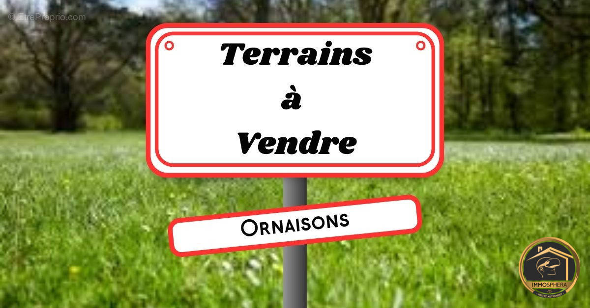 Terrain à ORNAISONS