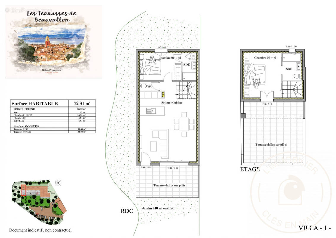 Appartement à GRIMAUD