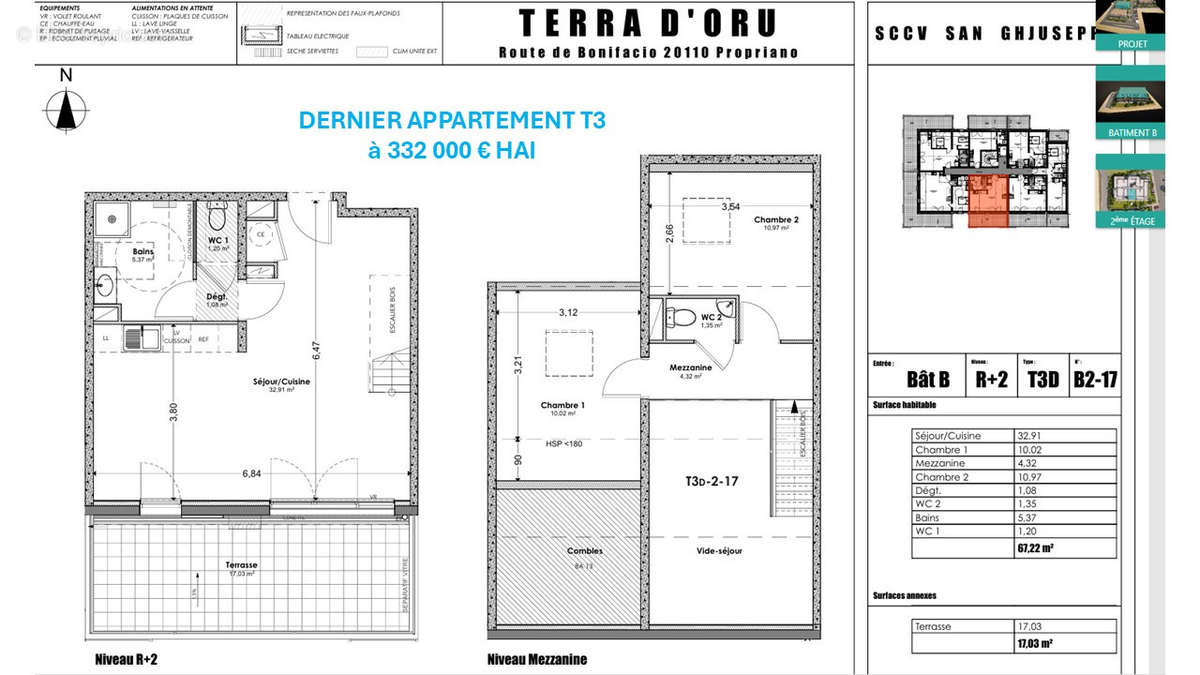 Appartement à PROPRIANO