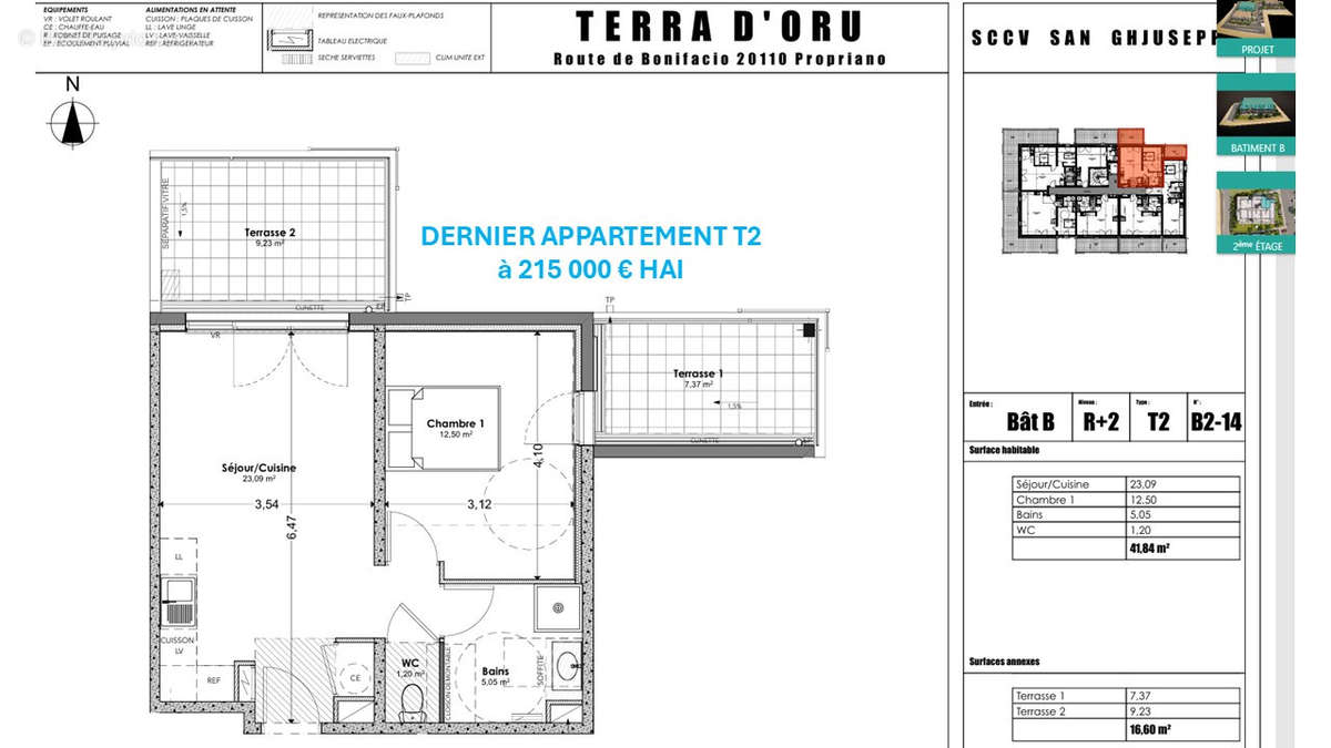 Appartement à PROPRIANO