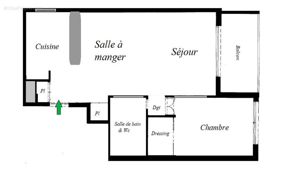 Appartement à BOULOGNE-BILLANCOURT