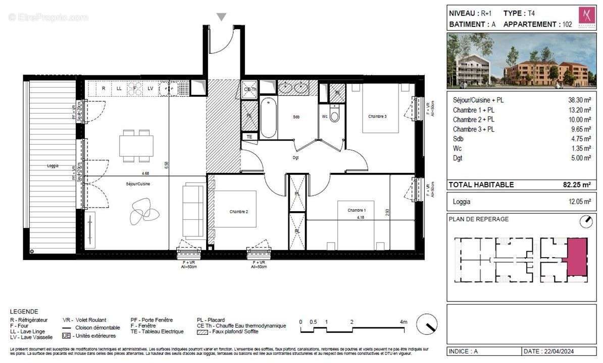 Appartement à L&#039;UNION