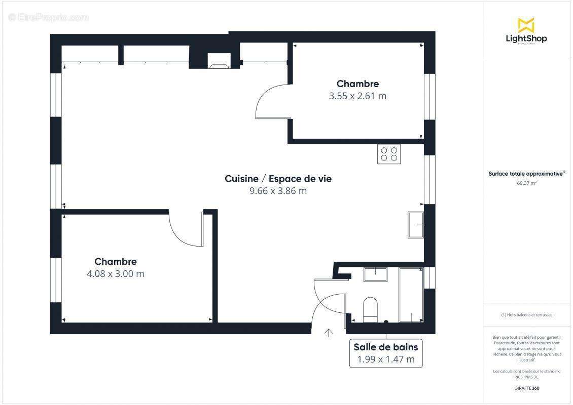 Appartement à CALUIRE-ET-CUIRE