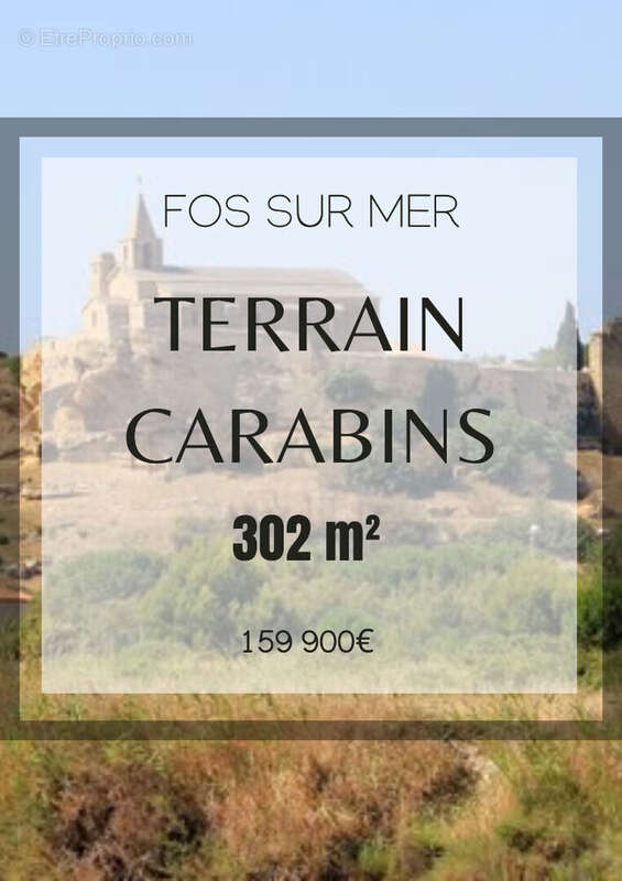 Terrain à FOS-SUR-MER