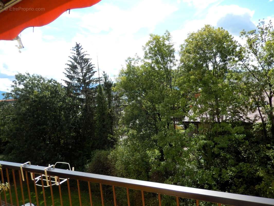 Appartement T3 à vendre Annemasse Vue depuis le balcon - Appartement à ANNEMASSE